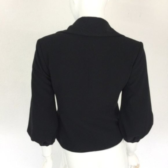Cabi Abbott Jacket Blazer Size 4 Black - Picture 5 of 8